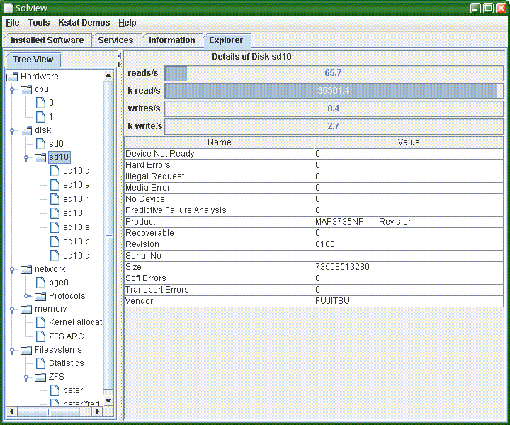 [The solview explorer window]